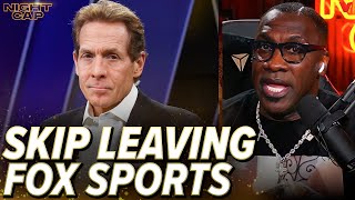 Shannon Sharpe reacts to Skip Bayless leaving Undisputed amp Fox Sports  Nightcap [upl. by Aittam]