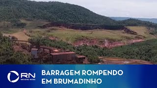 Novo vídeo mostra força da lama após rompimento da barragem em Brumadinho [upl. by Topliffe]