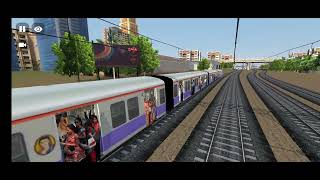 KHATKOPAR TO THANE TOY TRAIN  FUNNY RAILWAY GAMING  MUMBAI SUBURBAN TRAINS [upl. by Woolcott]