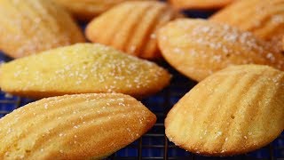 Madeleines Recipe Demonstration  Joyofbakingcom [upl. by Geier893]