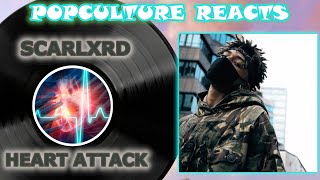 Scarlxrd  Heart Attack Reaction  PopCulture Reacts [upl. by Pestana]