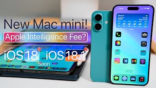 New Mac mini Pay for AI iPhone 16 and iOS 181 Beta 2 Soon [upl. by Annotahs]