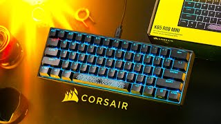 Corsair FINALLY Did It  K65 RGB Mini 60 Keyboard Review [upl. by Drawe]