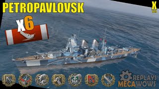 Petropavlovsk 6 Kills amp 243k Damage  World of Warships Gameplay [upl. by Boote916]