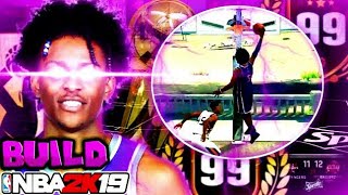 NBA2K19 MOBILE DEAARON FOX BUILD [upl. by Kinemod]