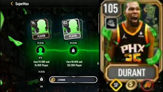 How To Get 105 OVR Supermax Grandmaster Kevin Durant In NBA LIVE MOBILE Season 8 [upl. by Avrit881]