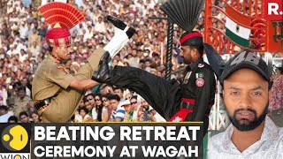 Bharat  Pakistan Border  Wagah Border  India Pakistan Border  Attari wagah border parade [upl. by Beaner]