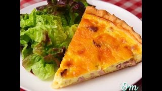 La recette authentique de la Quiche Lorraine [upl. by Ravert]