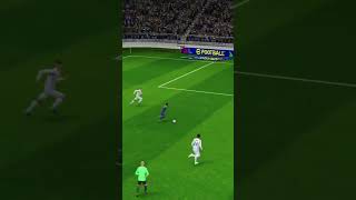 ROMARIO IMPOSSIBLE GOL KICK GOALKEEPER CONFUSED ☠️🔥🐐🥶shorts efootball pesfootball football pes [upl. by Coppins978]