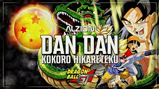 Dragon Ball GT  Dan Dan Kokoro Hikareteku Alzion Hardstyle Remix [upl. by Anehta]