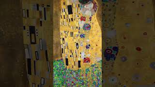 Gustav Klimt  Der Kuss art kunst gustavklimt [upl. by Ahsyad623]