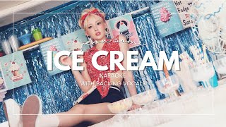 Ice Cream  JEON SOMI  KARAOKE WITH BACKING VOCALS [upl. by Hollander613]