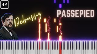 DEBUSSY Passepied Piano Score Tutorial in 4K [upl. by Oicinoid]