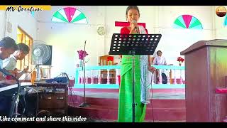 Dhanyawad ke sath Hindi Gospel songSunday school studentSonadoba NELC church [upl. by Elbas]