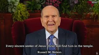 President Russell M Nelson  The Lord Jesus Christ Will Come Again  October 2024 Conference [upl. by Barris]