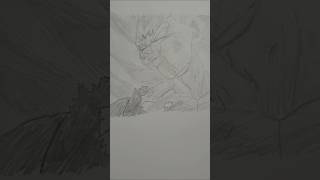 Vegetas final explosion drawing art shorts anime sparkingzero dragonball [upl. by Aiasi]