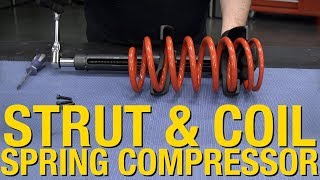 Macpherson Strut and Coil Spring Compressor  How to Use a Spring amp Strut Compressor  Eastwood [upl. by Eiralam]