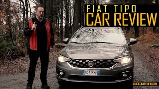 CAR REVIEW 2017 Fiat Tipo Station Wagon Test Drive [upl. by Oilime]