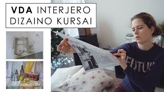 VDA interjero dizaino kursai [upl. by Okeim]