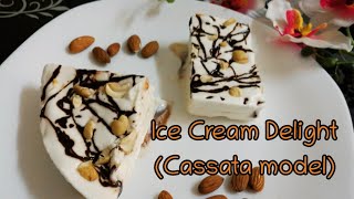 IceCreamDelight  Cassata model വെറും 4 ചെരുവകൾ കൊണ്ടൊരു ഐസ് ക്രീം Epi40 [upl. by Lily]