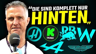 Hat Sauber die schlechtesten Fahrer der Formel 1 Ralf Schumacher [upl. by Thinia]