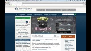 Northwest Bank Online Banking Login Instructions [upl. by Ecinaj]