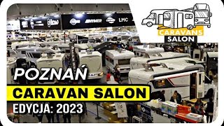 Targi Poznań Caravan Salon 2023  VANLIFE i KAMPERY  RETRO PRZYCZEPY KEMPINGOWE [upl. by Gredel531]