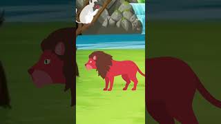 Sher Aur Bandar  The Jungle Story  Cartoon  cartoonstories [upl. by Morey]