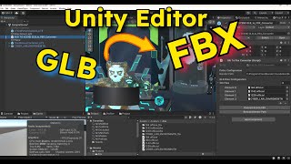 Unity GLB to FBX converter [upl. by Champ]