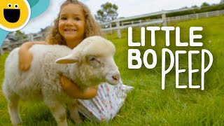 Little Bo Peep  Nursery Rhyme Remix Sesame Studios [upl. by Akimit]