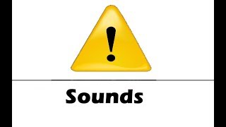 Alert Sound Effects All Sounds [upl. by Ennazus]