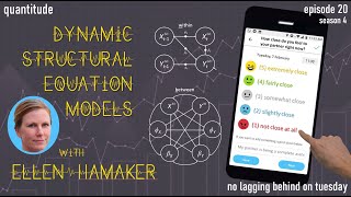 S4E20 Dynamic Structural Equation Models with Ellen Hamaker [upl. by Jackelyn]