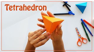 How to Make a Tetrahedron [upl. by Ulick683]