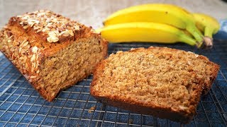 Pan de Plátano y Avena  Mi Receta Favorita  Mi Cocina Rápida [upl. by Nylasoj]