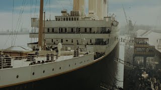 Titanic 1997 Opening ship scene 4K [upl. by Aiuqenehs22]