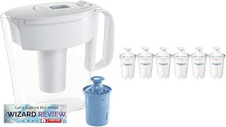 Brita Water Pitcher Bundle with Elite Filter  Standard Replacement Filters Reduces Review [upl. by Carolyne430]