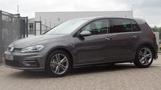 Volkswagen NEW GOLF GP R LINE INDIUM GREY 2017  2018 Walkaround facelift [upl. by Osrock776]