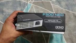 Aaxa P300 Neo Pico Projector [upl. by Ecinehs735]