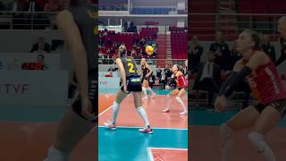 Eline Timmerman 2seti noktalayan isim 🔥 Galatasaray Daikin  Bahçelievler Bld volleyball [upl. by Oesile670]