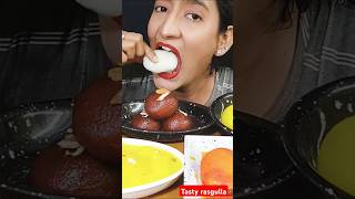 Rasgulla challenge 😯 shorts foodiejd gulabjamun food eatingshow ytshorts greenscreen [upl. by Hesoj414]