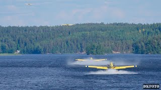 20230627 Skogsbrand  Vattenbombare  Flygplan [upl. by Aikal]