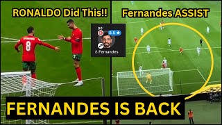 Ronaldo PRAISED Bruno Fernandes after Crazy Assist amp MOTM PERFORMANCE in PORTUGAL win vs POLAND [upl. by Anahsat979]