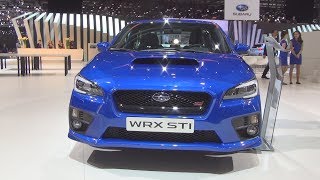 Subaru WRX STI 25T AWD Sport S 2016 Exterior and Interior [upl. by Cirdek]