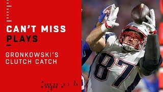 Rob Gronkowskis Amazing Sideline Grab [upl. by Arac]