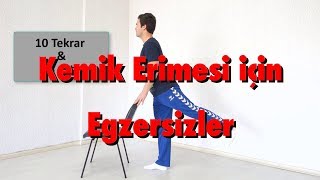 OSTEOPOROZKEMİK ERİMESİ EGZERSİZLERİ [upl. by Sarine226]