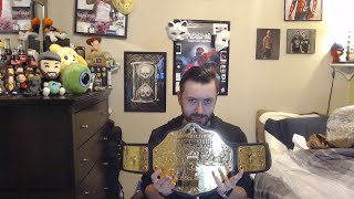 WWE World Heavyweight Championship Replica Title Belt Unboxing [upl. by Moersch]