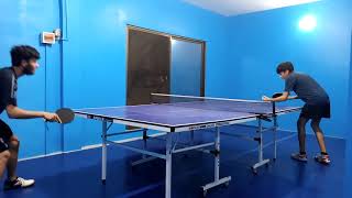 Abdullah Vs Hamza Table Tennis Pakistan [upl. by Hterrag]