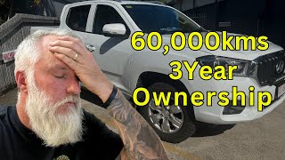 LDV T60 Review Australia 2023  3years 60000km [upl. by Karlik718]