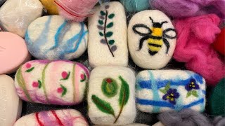 DIY Felting Soap [upl. by Arihaz]