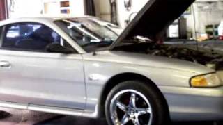 FASTLANE MOTORSPORTS Custom Dyno Tune on 96 GT with SVO Supercharger  Will Nicholson [upl. by Nancy64]